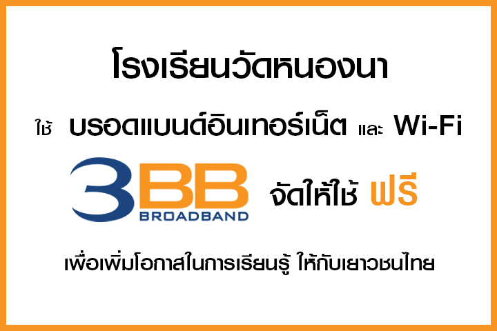 <p>3BB จังหวัดนครราชสีมา ส่งมอบอินเทอร์เน็ตในโครงการ "บรอดแบนด์อินเทอร์เน็ต เพื่อการศึกษาฟรี"</p>