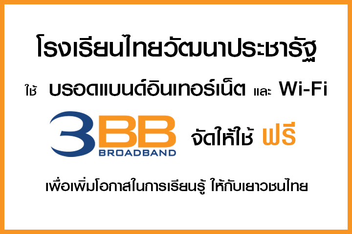 <p>3BB จังหวัดนครราชสีมา ส่งมอบอินเทอร์เน็ตในโครงการ "บรอดแบนด์อินเทอร์เน็ต เพื่อการศึกษาฟรี"</p>