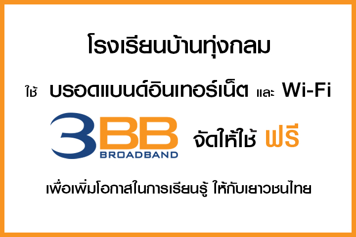 <p>3BB&nbsp;จังหวัดชลบุรี ส่งมอบอินเทอร์เน็ตในโครงการ&nbsp;&ldquo;บรอดแบนด์อินเทอร์เน็ต เพื่อการศึกษาฟรี"</p>