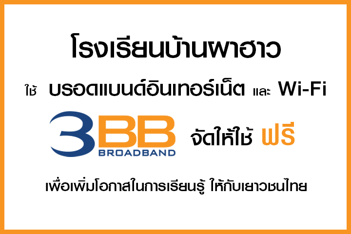 <p>3BB&nbsp;จังหวัดพะเยา &nbsp;ส่งมอบอินเทอร์เน็ตในโครงการ&nbsp;&ldquo;บรอดแบนด์อินเทอร์เน็ต เพื่อการศึกษาฟรี"&nbsp;</p>