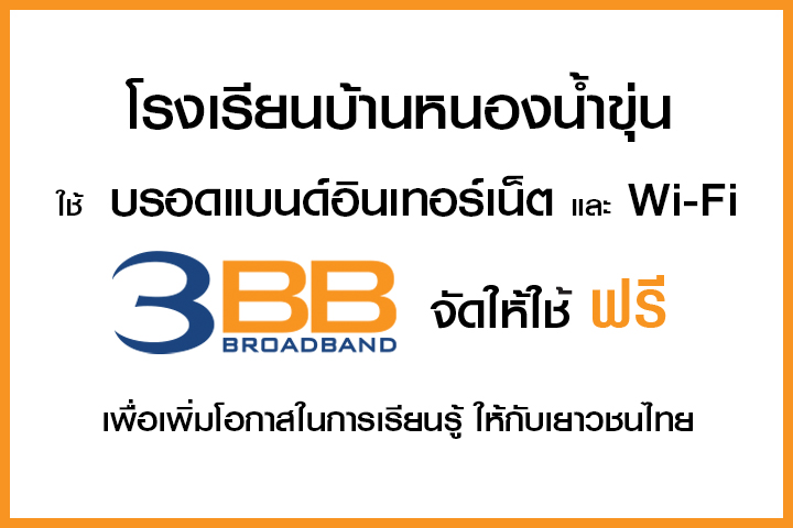 <p>3BB จังหวัดนครราชสีมา ส่งมอบอินเทอร์เน็ตในโครงการ "บรอดแบนด์อินเทอร์เน็ต เพื่อการศึกษาฟรี"</p>