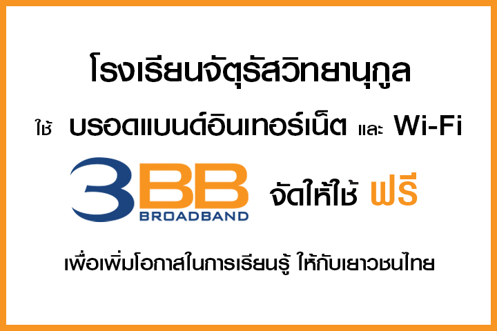 <p>3BB จังหวัดชัยภูมิ ส่งมอบอินเทอร์เน็ตในโครงการ "บรอดแบนด์อินเทอร์เน็ต เพื่อการศึกษาฟรี"</p>