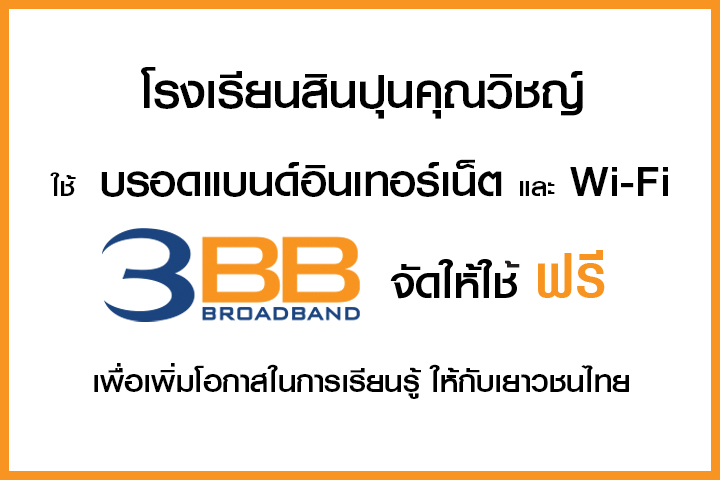 <p>3BB จังหวัดกระบี่ ได้ส่งมอบอินเทอร์เน็ตโรงเรียนในโครงการ &ldquo;บรอดแบนด์อินเทอร์เน็ต เพื่อการศึกษาฟรี"</p>