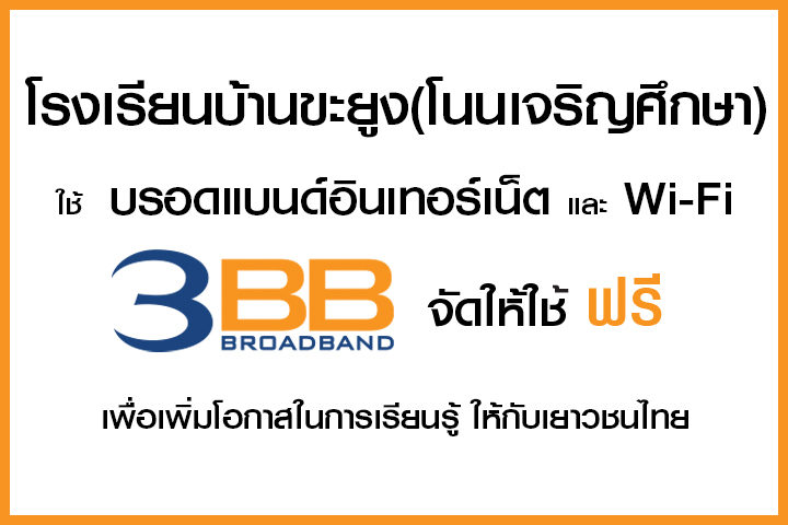 <p>3BB&nbsp;จังหวัดศรีสะเกษ ส่งมอบอินเทอร์เน็ตในโครงการ&nbsp;&ldquo;บรอดแบนด์อินเทอร์เน็ต เพื่อการศึกษาฟรี"</p>