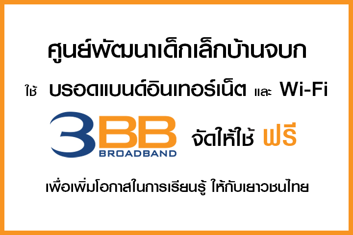 <p>3BB จังหวัดบุรีรัมย์ ส่งมอบอินเทอร์เน็ตในโครงการ "บรอดแบนด์อินเทอร์เน็ต เพื่อการศึกษาฟรี"</p>