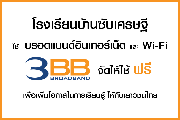 <p>3BB จังหวัดนครราชสีมา ส่งมอบอินเทอร์เน็ตในโครงการ "บรอดแบนด์อินเทอร์เน็ต เพื่อการศึกษาฟรี"</p>