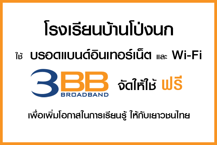 <p>3BB&nbsp;จังหวัดเชียงใหม่ &nbsp;ส่งมอบอินเทอร์เน็ตในโครงการ&nbsp;&ldquo;บรอดแบนด์อินเทอร์เน็ต เพื่อการศึกษาฟรี"</p>