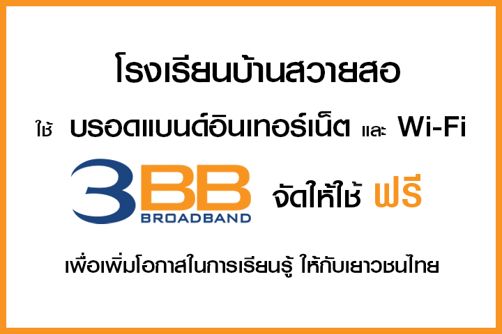 <p>3BB จังหวัดบุรีรัมย์ ส่งมอบอินเทอร์เน็ตในโครงการ "บรอดแบนด์อินเทอร์เน็ต เพื่อการศึกษาฟรี"</p>