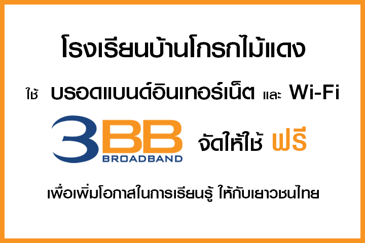 <p>3BB จังหวัดนครราชสีมา ส่งมอบอินเทอร์เน็ตในโครงการ "บรอดแบนด์อินเทอร์เน็ต เพื่อการศึกษาฟรี"</p>