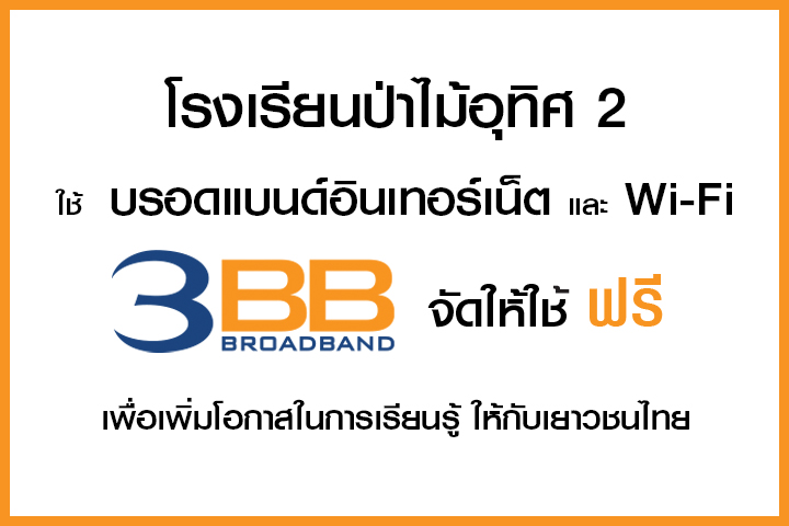 <p>3BB จังหวัดนครราชสีมา ส่งมอบอินเทอร์เน็ตในโครงการ "บรอดแบนด์อินเทอร์เน็ต เพื่อการศึกษาฟรี"</p>