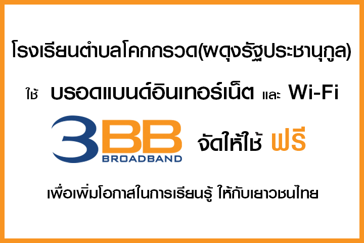 <p>3BB จังหวัดนครราชสีมา ส่งมอบอินเทอร์เน็ตในโครงการ "บรอดแบนด์อินเทอร์เน็ต เพื่อการศึกษาฟรี"</p>