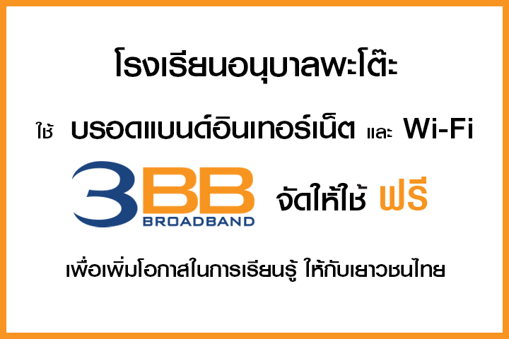 <p>3BB&nbsp;จังหวัดระนอง ส่งมอบอินเทอร์เน็ตในโครงการ&nbsp;&ldquo;บรอดแบนด์อินเทอร์เน็ต เพื่อการศึกษาฟรี"&nbsp;</p>