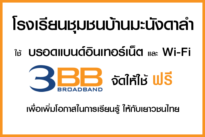 <p>3BB&nbsp;จังหวัดปัตตานี ส่งมอบอินเทอร์เน็ตในโครงการ&nbsp;&ldquo;บรอดแบนด์อินเทอร์เน็ต เพื่อการศึกษาฟรี"</p>