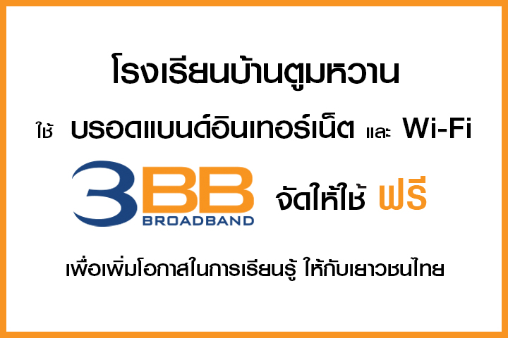 <p>3BB จังหวัดบุรีรัมย์ ส่งมอบอินเทอร์เน็ตในโครงการ "บรอดแบนด์อินเทอร์เน็ต เพื่อการศึกษาฟรี"</p>