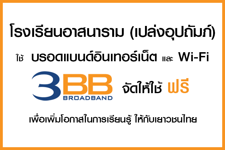 <p>3BB จังหวัดนครราชสีมา ส่งมอบอินเทอร์เน็ตในโครงการ "บรอดแบนด์อินเทอร์เน็ต เพื่อการศึกษาฟรี"</p>