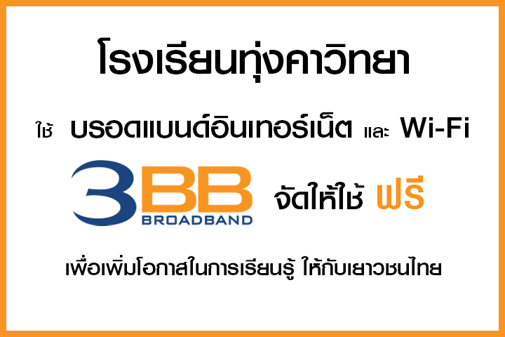 <p>3BB&nbsp;จังหวัดลำปาง ส่งมอบอินเทอร์เน็ตในโครงการ&nbsp;&ldquo;บรอดแบนด์อินเทอร์เน็ต เพื่อการศึกษาฟรี"</p>