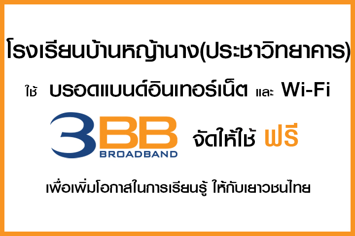 <p>3BB จังหวัดชัยภูมิ ส่งมอบอินเทอร์เน็ตในโครงการ "บรอดแบนด์อินเทอร์เน็ต เพื่อการศึกษาฟรี"</p>