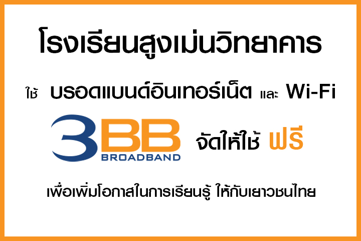 <p>3BB&nbsp;จังหวัดแพร่ ส่งมอบอินเทอร์เน็ตในโครงการ&nbsp;&ldquo;บรอดแบนด์อินเทอร์เน็ต เพื่อการศึกษาฟรี"</p>