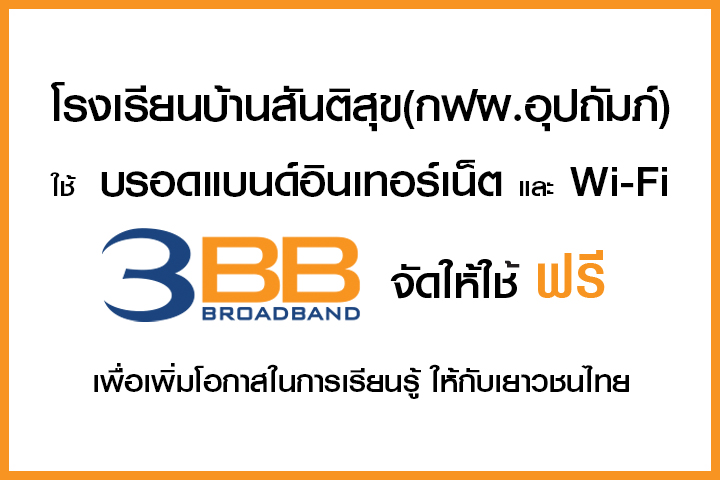 <p>3BB จังหวัดชัยภูมิ ส่งมอบอินเทอร์เน็ตในโครงการ "บรอดแบนด์อินเทอร์เน็ต เพื่อการศึกษาฟรี"</p>