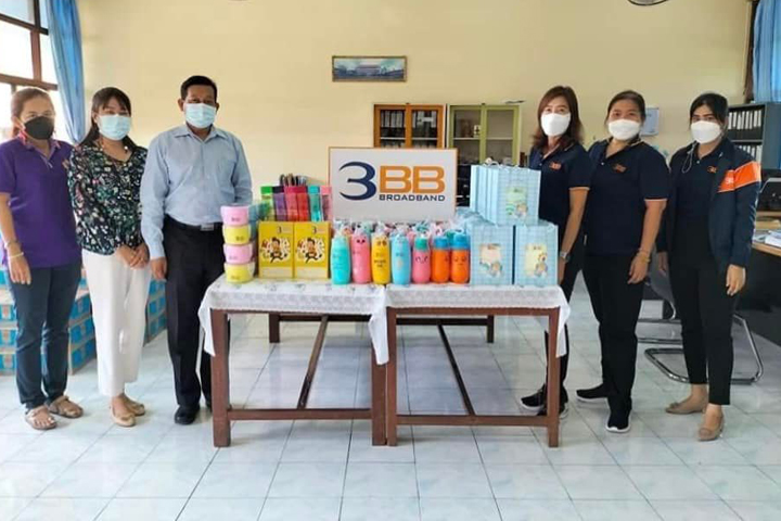 3BB จังหวัดสงขลา มอบของขวัญวันเด็กแห่งชาติประจำปี 2565 ให้กับเด็กๆโรงเรียนโสตศึกษา จังหวัดสงขลา