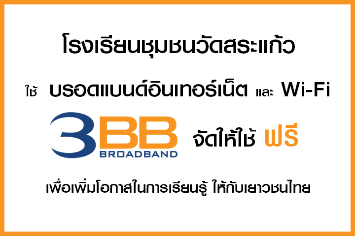 <p>3BB จังหวัดนครศรีธรรมราช &nbsp;ได้ส่งมอบอินเทอร์เน็ตโรงเรียนในโครงการ &ldquo;บรอดแบนด์อินเทอร์เน็ต</p>