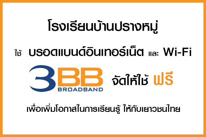 <p>3BB จังหวัด พัทลุง ส่งมอบอินเทอร์เน็ตความเร็วสูง และ WiFi ในโครงการ บรอดแบนด์อินเทอร์เน็ต เพื่อการศึกษาฟรี</p>