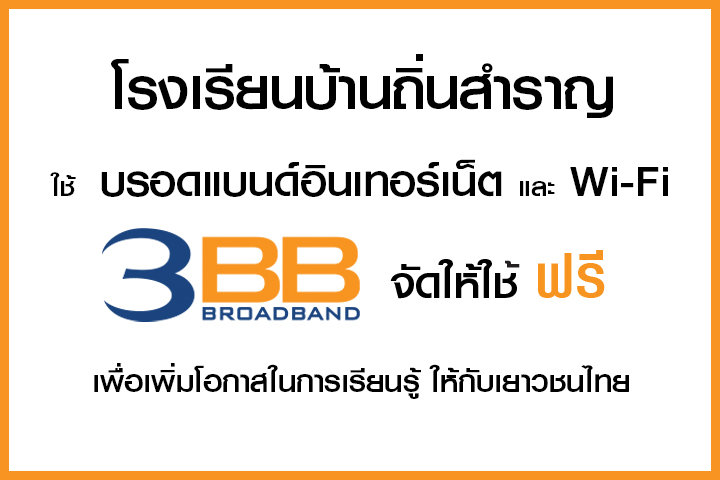 <p>3BB&nbsp;จังหวัดเชียงใหม่ &nbsp;ส่งมอบอินเทอร์เน็ตในโครงการ&nbsp;&ldquo;บรอดแบนด์อินเทอร์เน็ต เพื่อการศึกษาฟรี"&nbsp;</p>